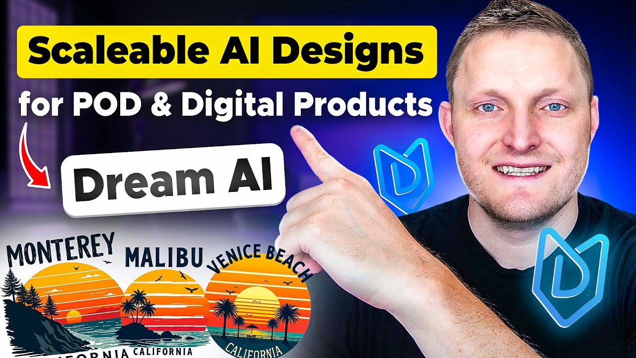 How To Use Dream AI And Flux Pro To Make POD Designs Fast (Step-By-Step Tutorial For Beginners)