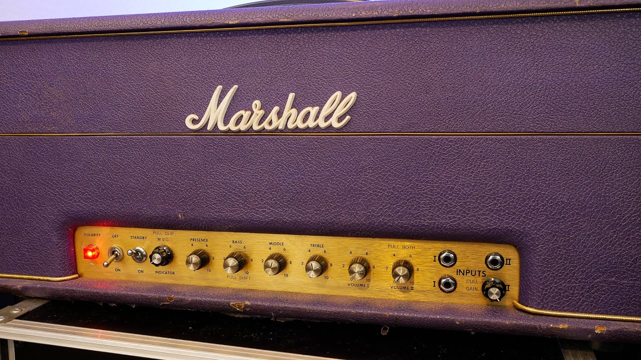 1973 Purple Jose Marshall Super Lead