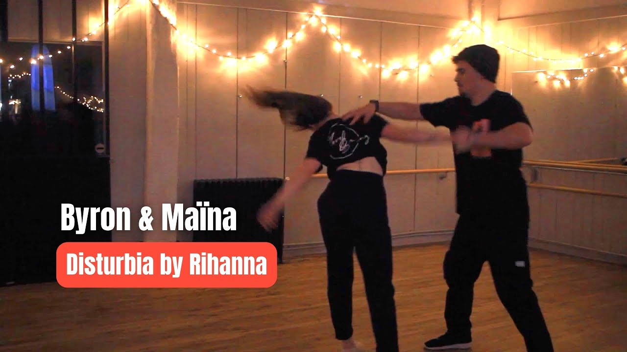 Disturbia - Rihanna 🎶 West Coast Swing Impro - Byron Brunerie & Maïna Vila Cobarsi | ROUEN