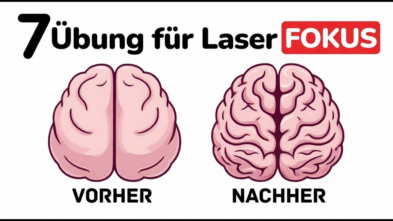 Führe diese 7 Gehirnübungen jetzt aus und erlebe, wie deine Konzentration explodiert!