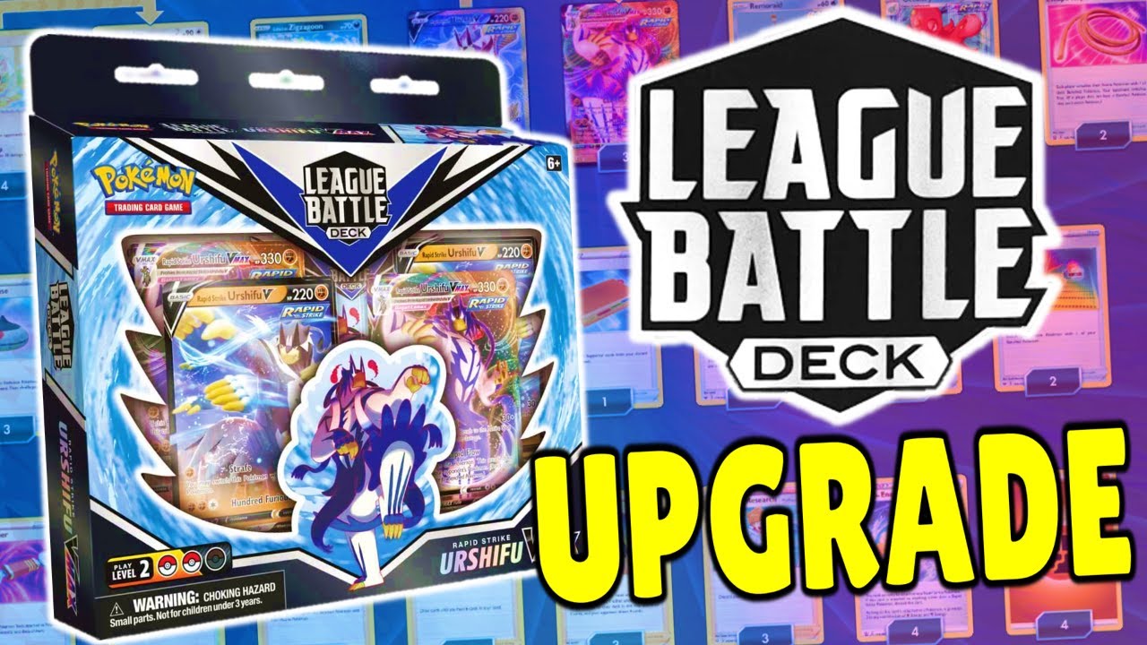 How to Upgrade your Rapid Strike Urshifu VMAX League Battle Deck to WIN on PTCGO