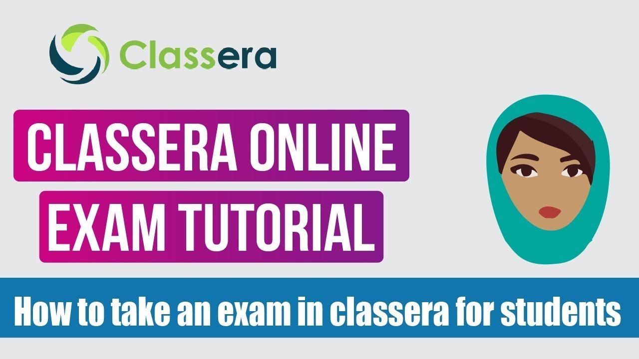 How to take exam in classera