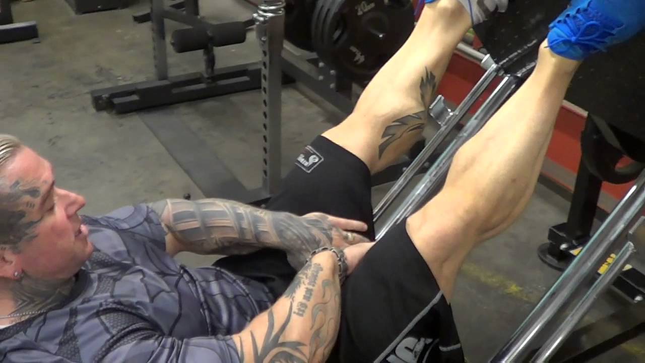 Lee Priest Hamstring Workout
