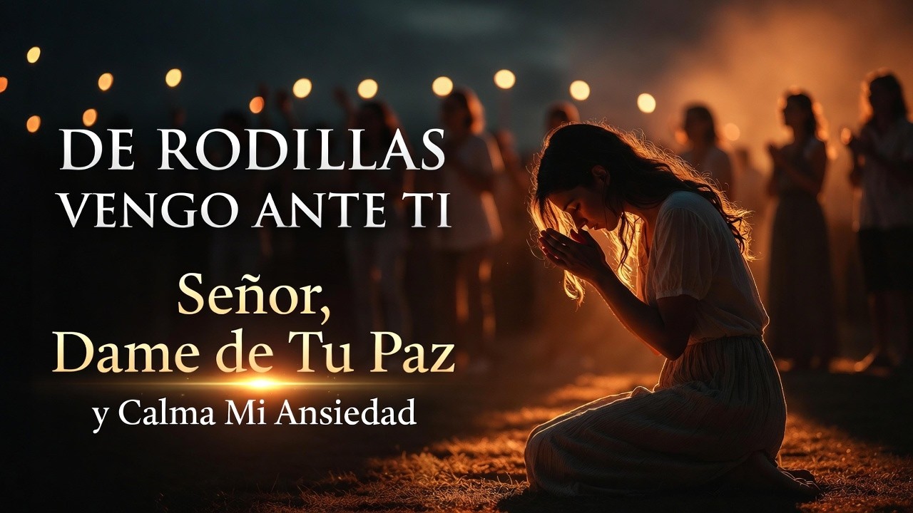 De Rodillas Vengo Ante Tu Presencia 🙏 Adoración Profunda Donde Mi Corazón Se Rinde a Dios| Adoración