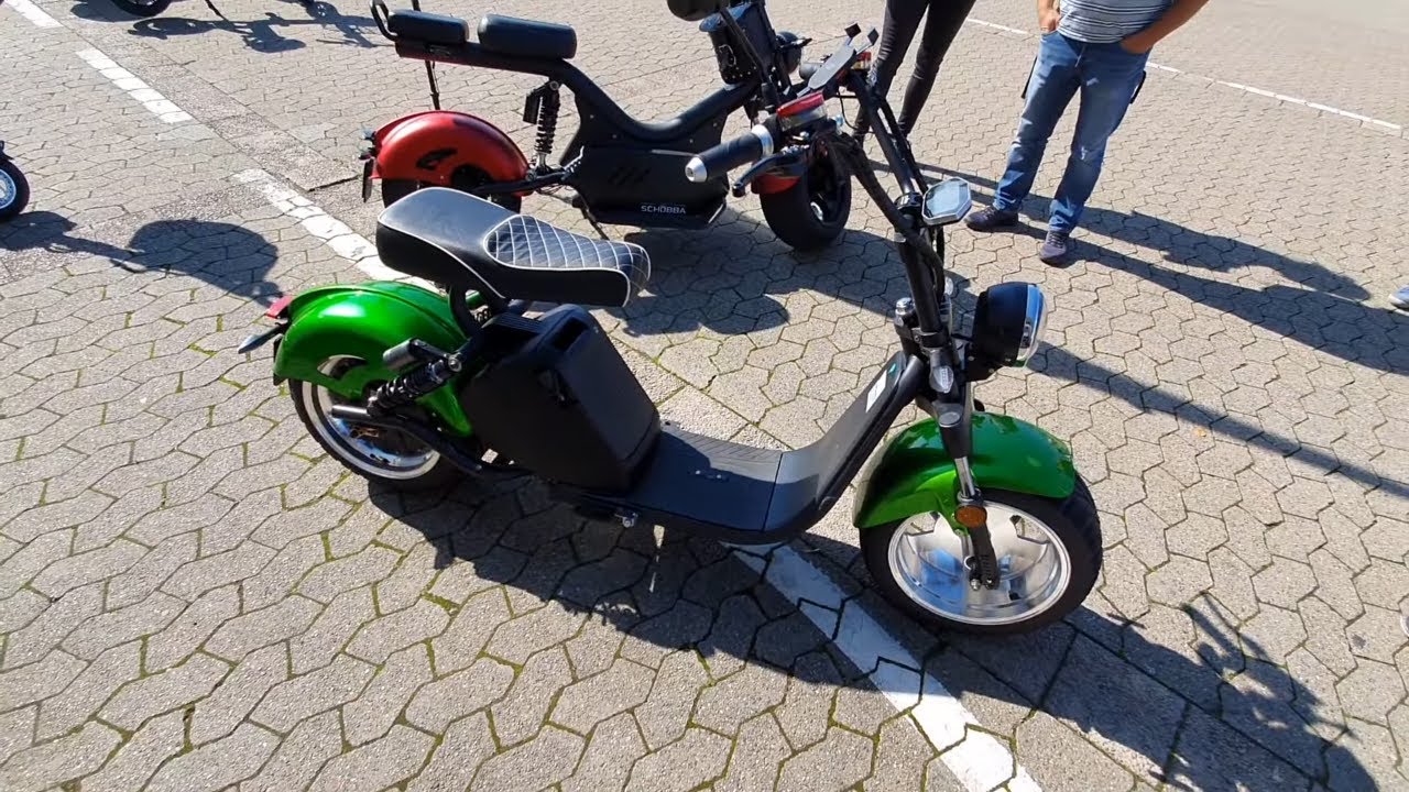 SCHOBBA mit seinen eZweirädern auf dem Caravan Salon 2021 | #schobba