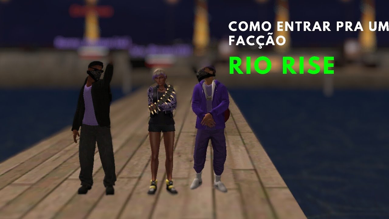 COMO FAZER PARTE DE UMA FACÇÃO, FAMÍLIA / FACÇÃO, RIO RISE 👨‍👨‍👦🗺️