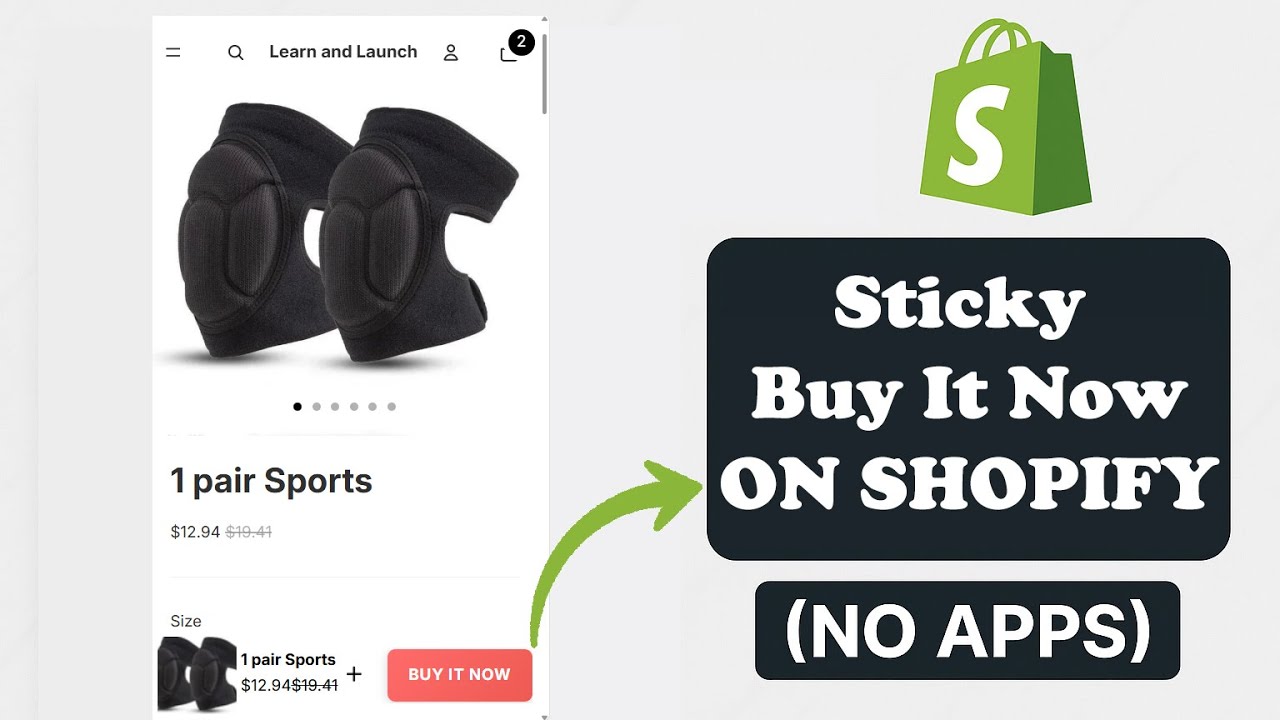 Add a Sticky Buy Button to Your Shopify Store (Step by Step)