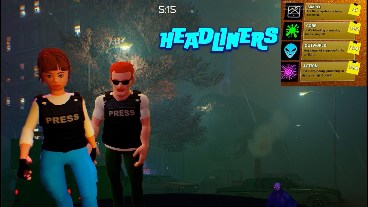 We ARE the press! The Headliners