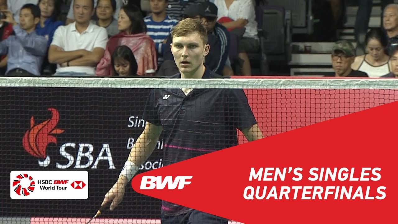 QF | MS | Viktor AXELSEN (DEN) [3] vs Jonatan CHRISTIE (INA) | BWF 2019