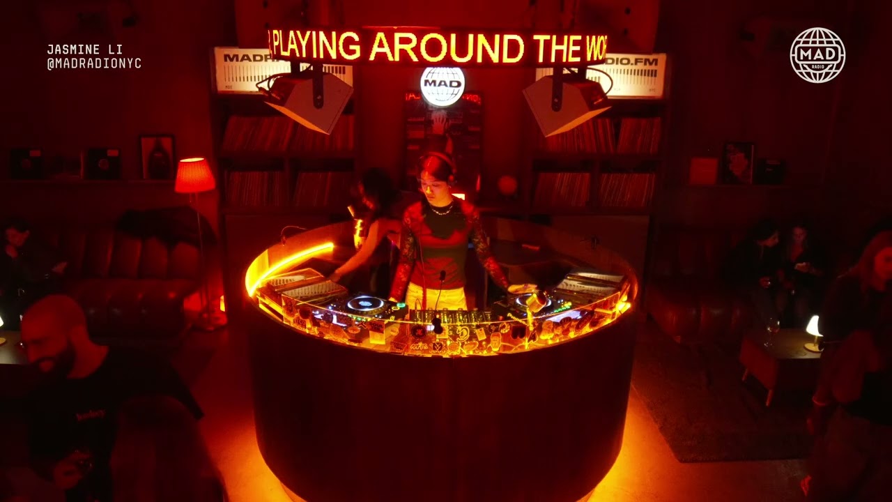JASMINE LI — Live DJ Set at Mad Radio New York | House, Deep House