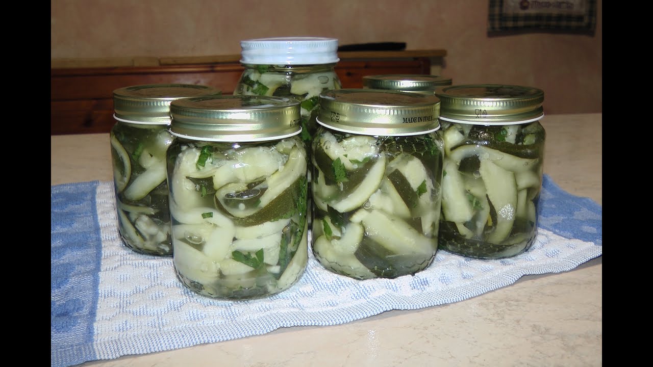 Conserva di Zucchine