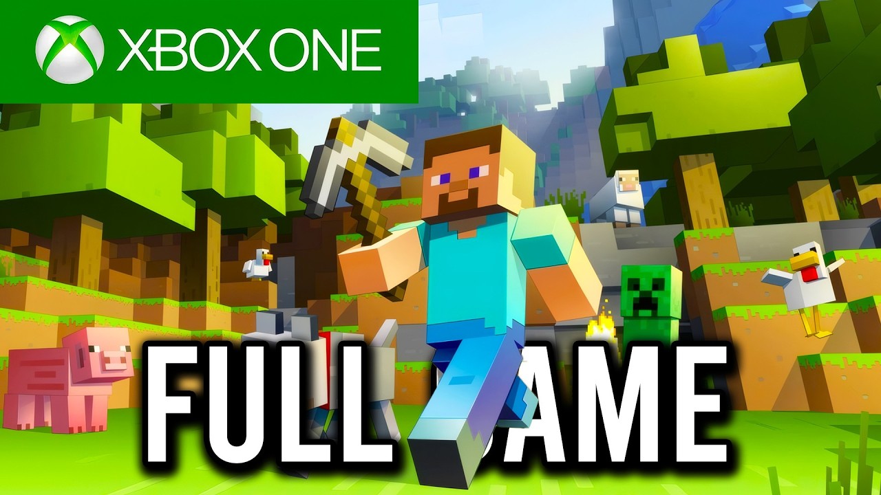 Minecraft Xbox ONE Edition -  FULL GAME Walkthrough - No Commentary