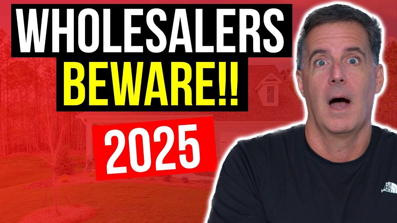 Wholesalers Beware! Don't Start Wholesaling Houses in 2025 without Watching this Video!!