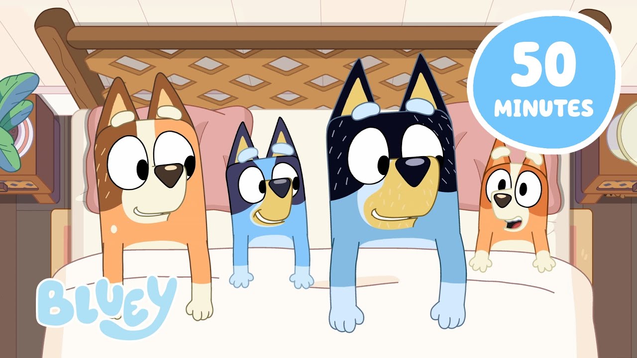 🔴VIVRE: Les moments les plus drôles de Bluey! 🤣 | 1 HEURE ⭐️ | Bluey Français Chaîne Officielle