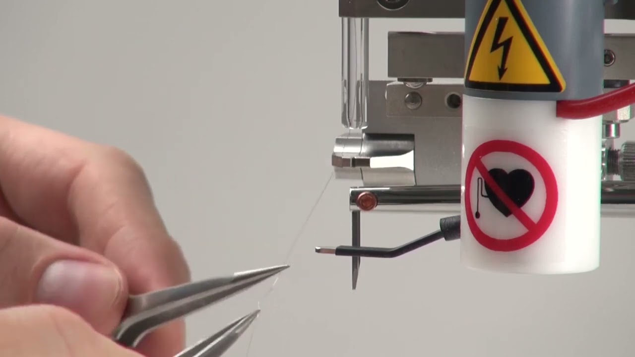 How to thread wire to wedge tool