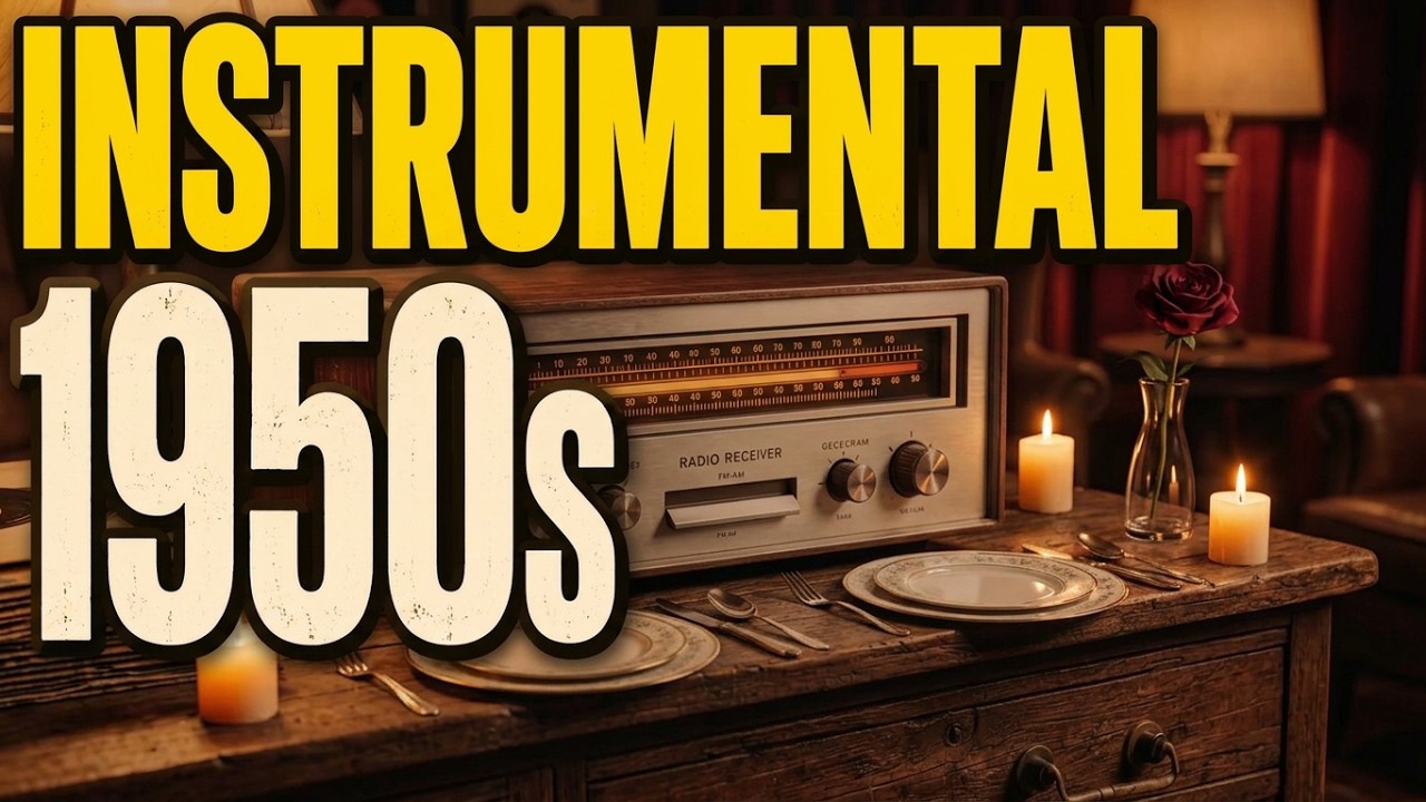Timeless 1950s Romance | Vintage Radio Dinner Music Collection