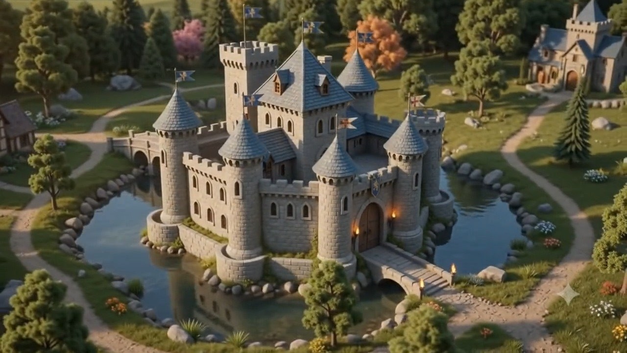 Building a Tiny Medieval Stone Castle | Miniature DIY Construction