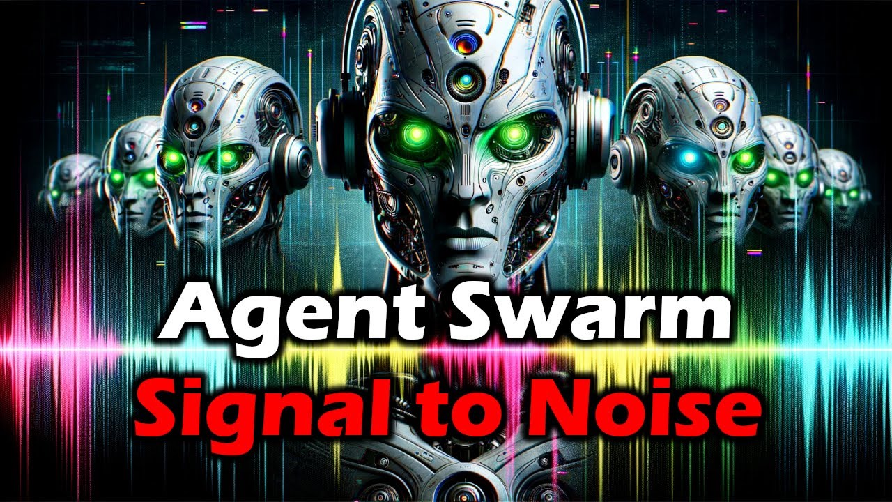 Maximizing Agent Swarm Performance with Signal-to-Noise Optimization
