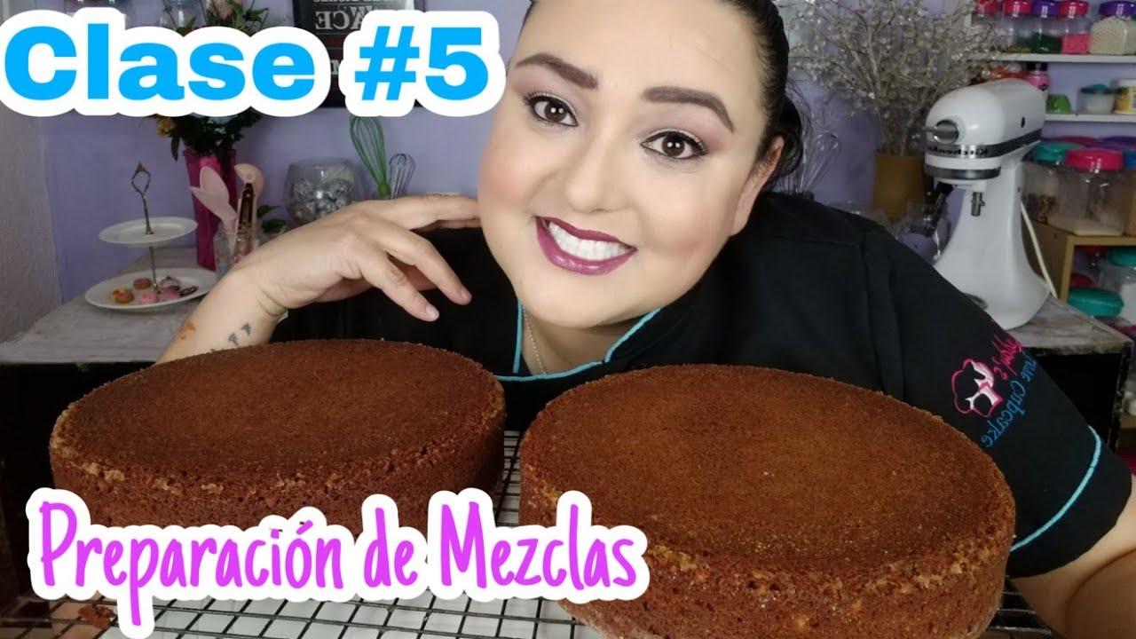 Preparación de Mezclas para Pastel 👩‍🍳 Clase #5 👨‍🍳 @clasedereposteriaenyoutube