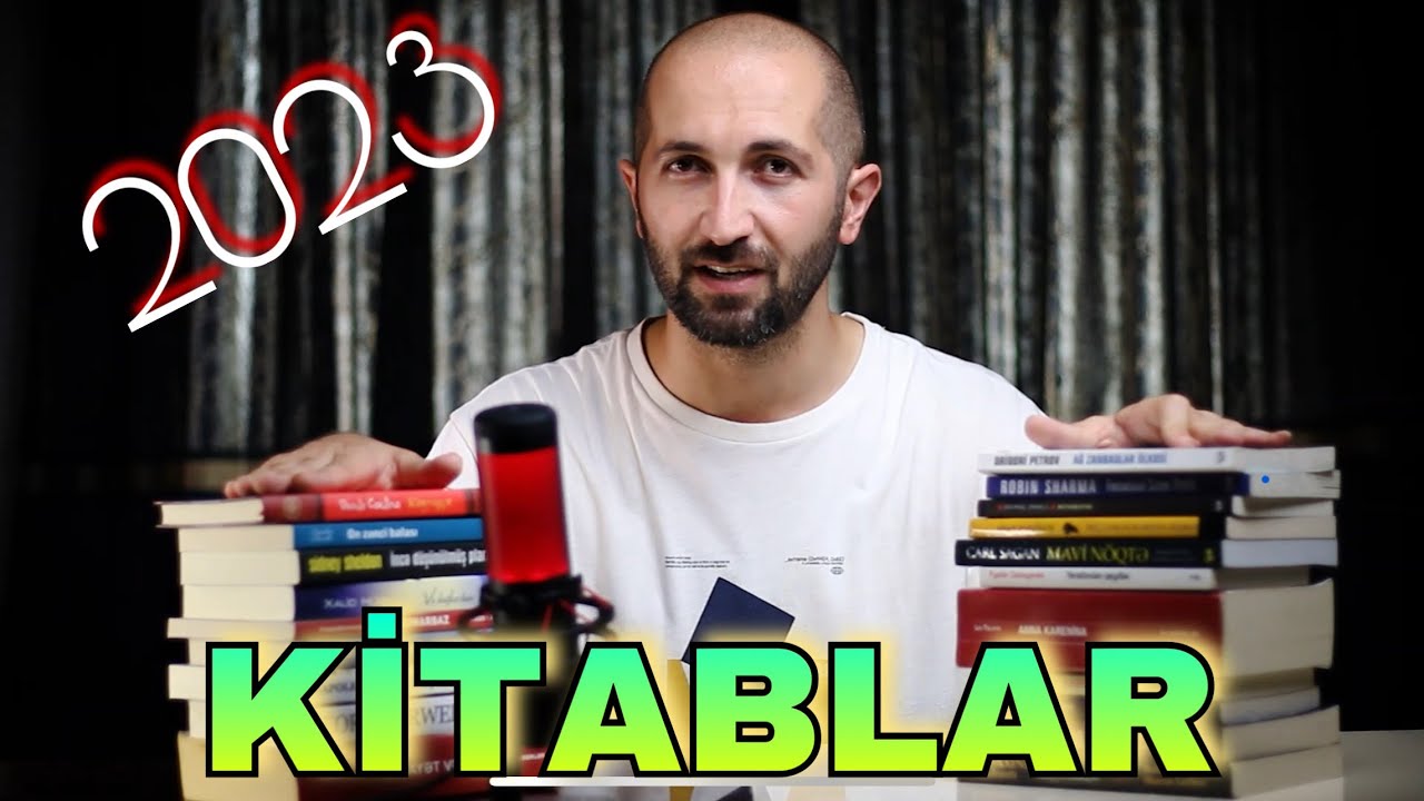 2023-də oxuduğum kitablar. Son 8 ay. Bestsellerlər