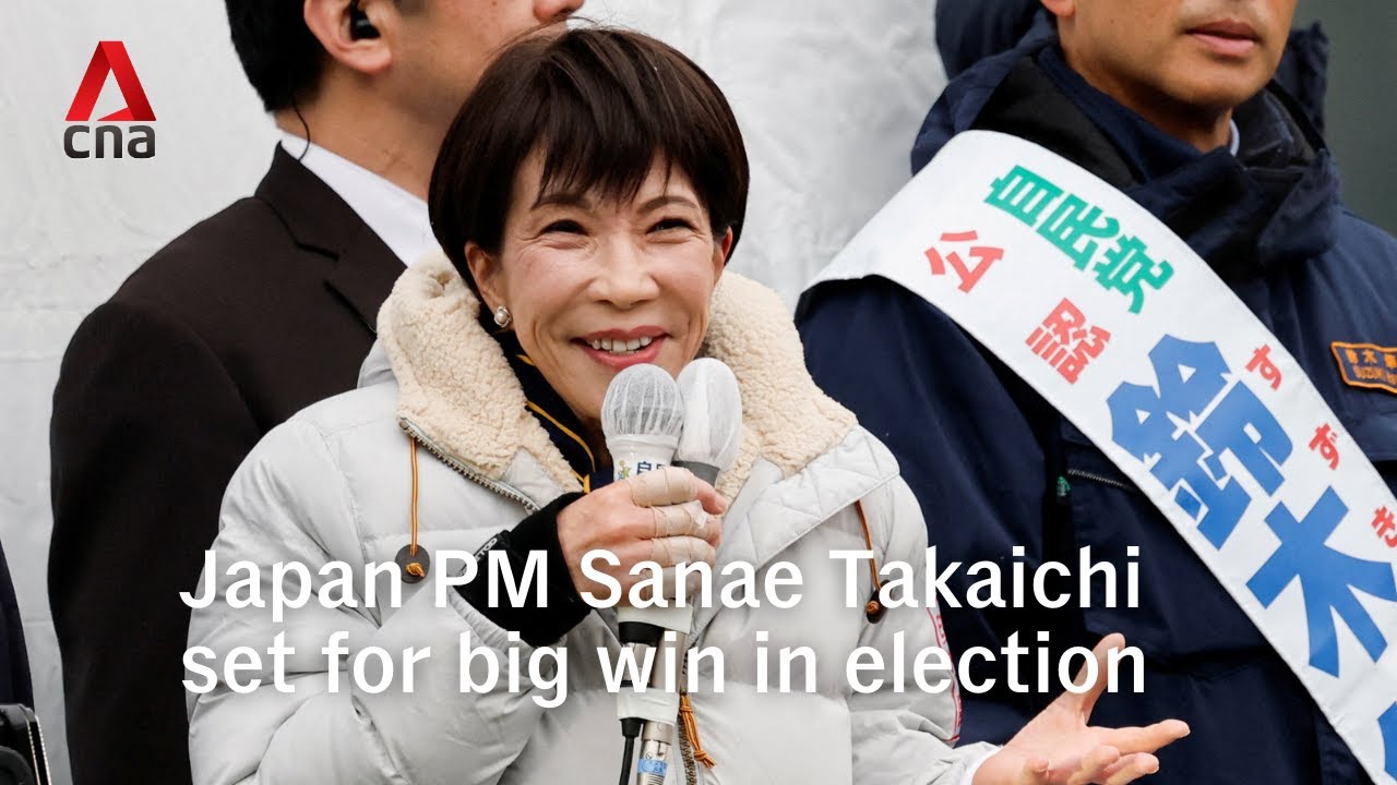 Japan election: PM Sanae Takaichi's ruling coalition set to win two-thirds of Lower House