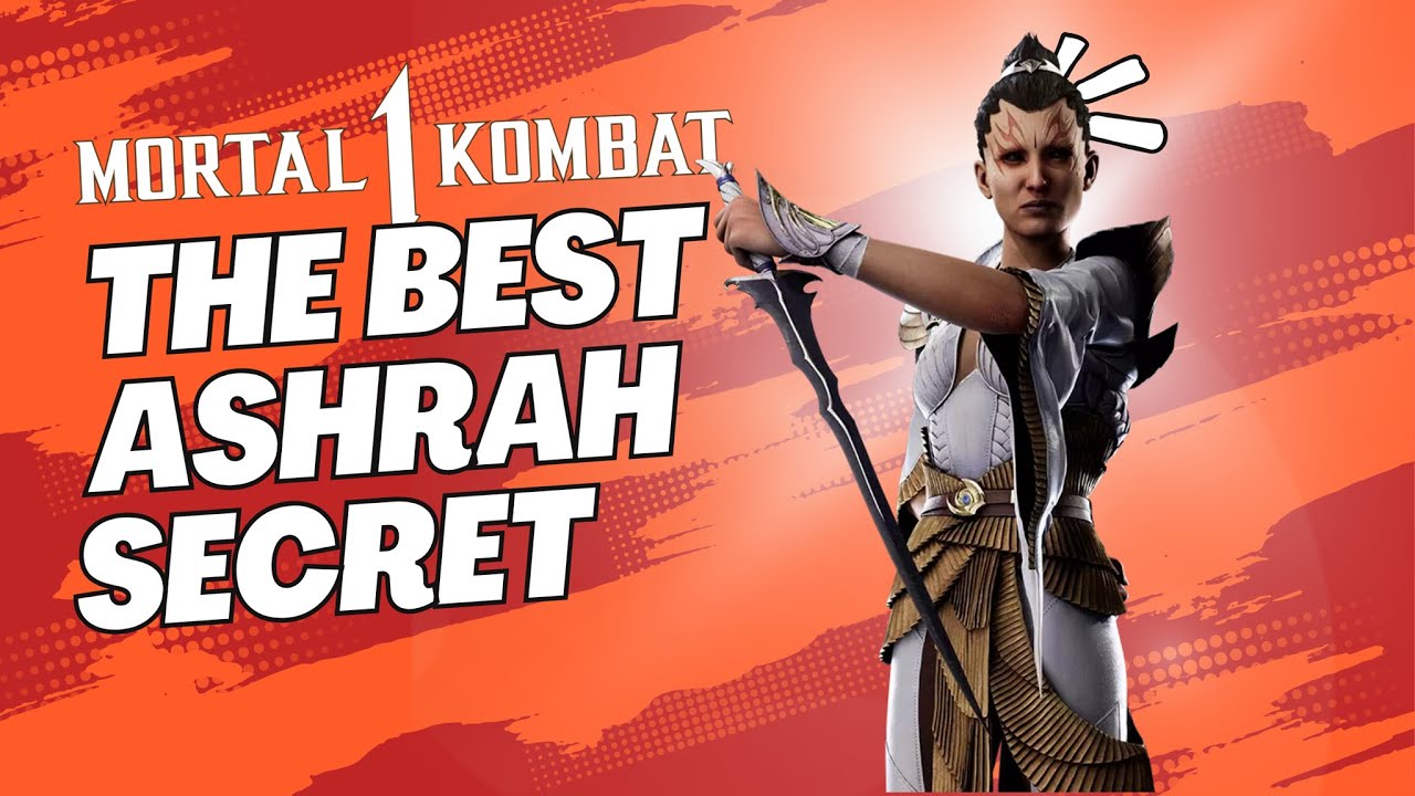 Ashrah in MK1 is INSANE! Best Combos, Moves & Strategies!
