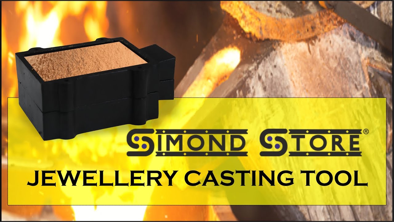 Create Stunning Jewelry with Simond Store's Cast Iron Flask Mold