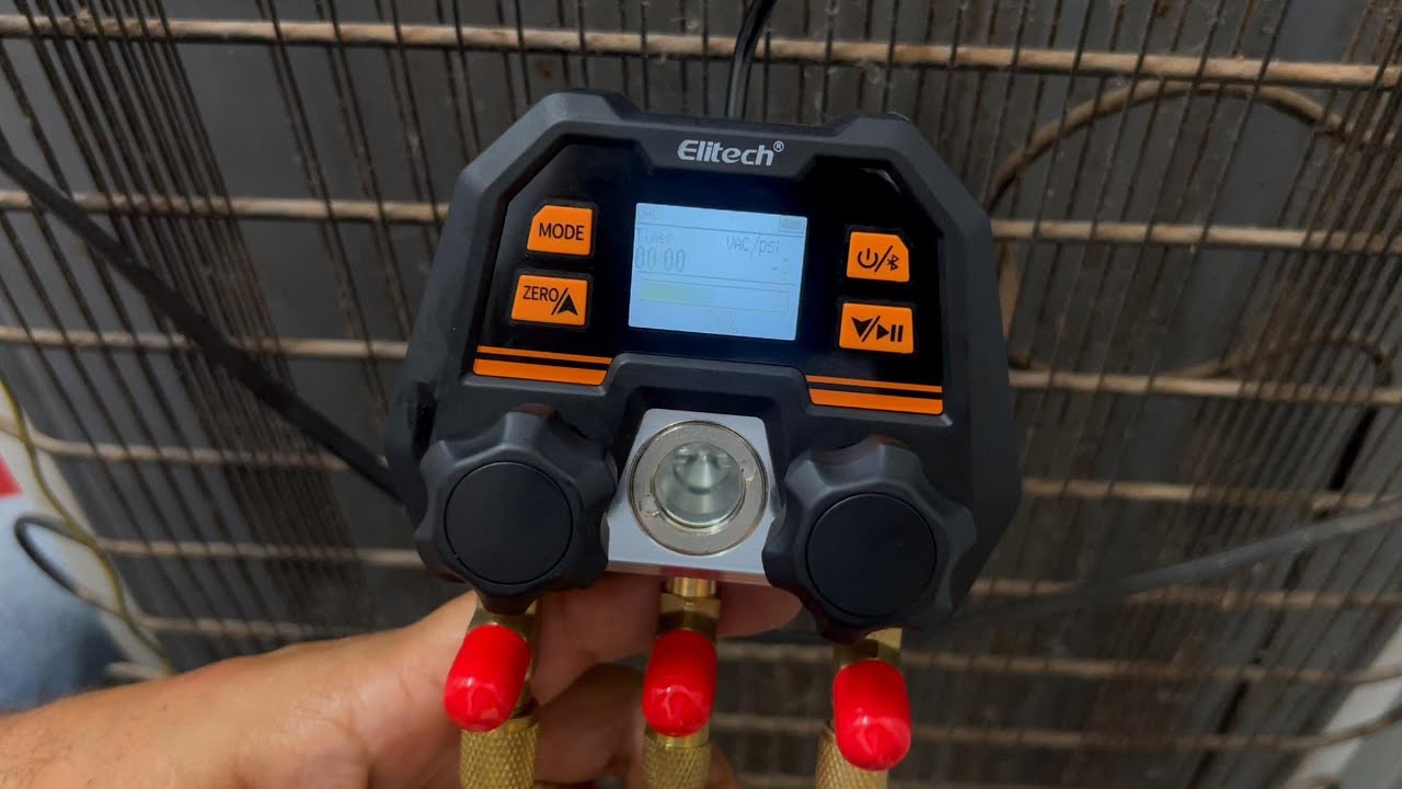 MS-100 Elitech: Manifold Digital para Refrigeração | Como Funciona na Prática