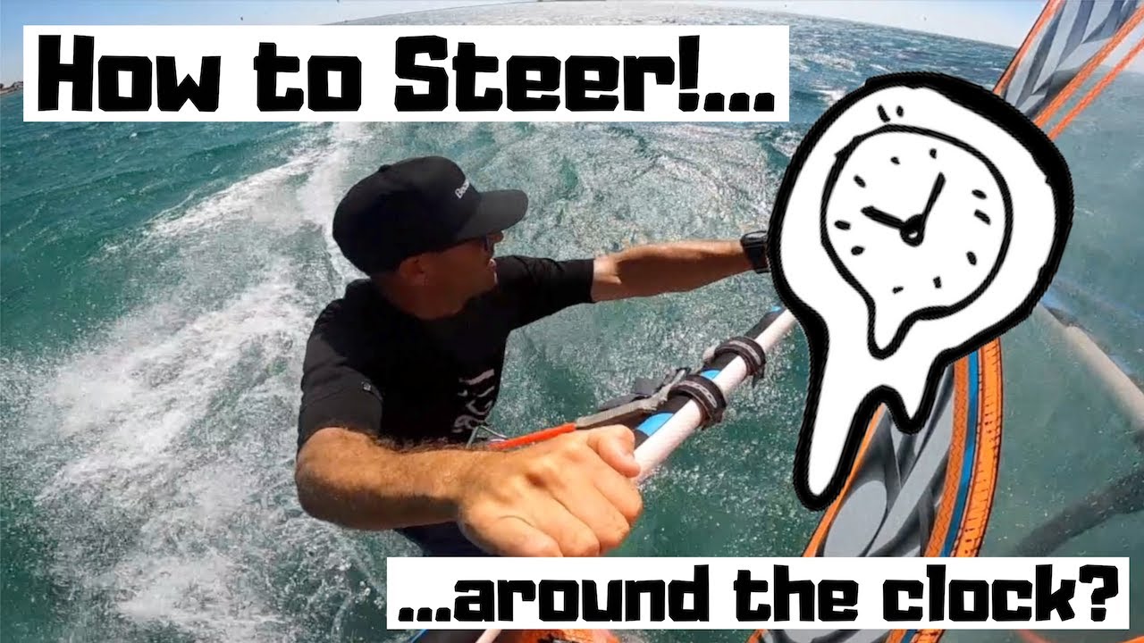 How to Steer Windsurfing... round the clock?! Ride-Along Sessions with Cookie