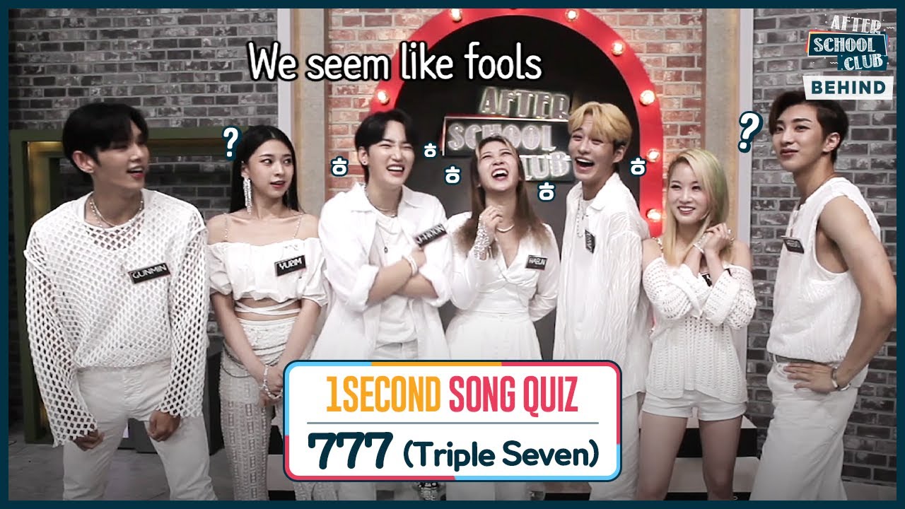 [After School Club] ASC 1 Second Quiz with 777(Triple Seven) (ASC 1초 송퀴즈 with 트리플세븐)