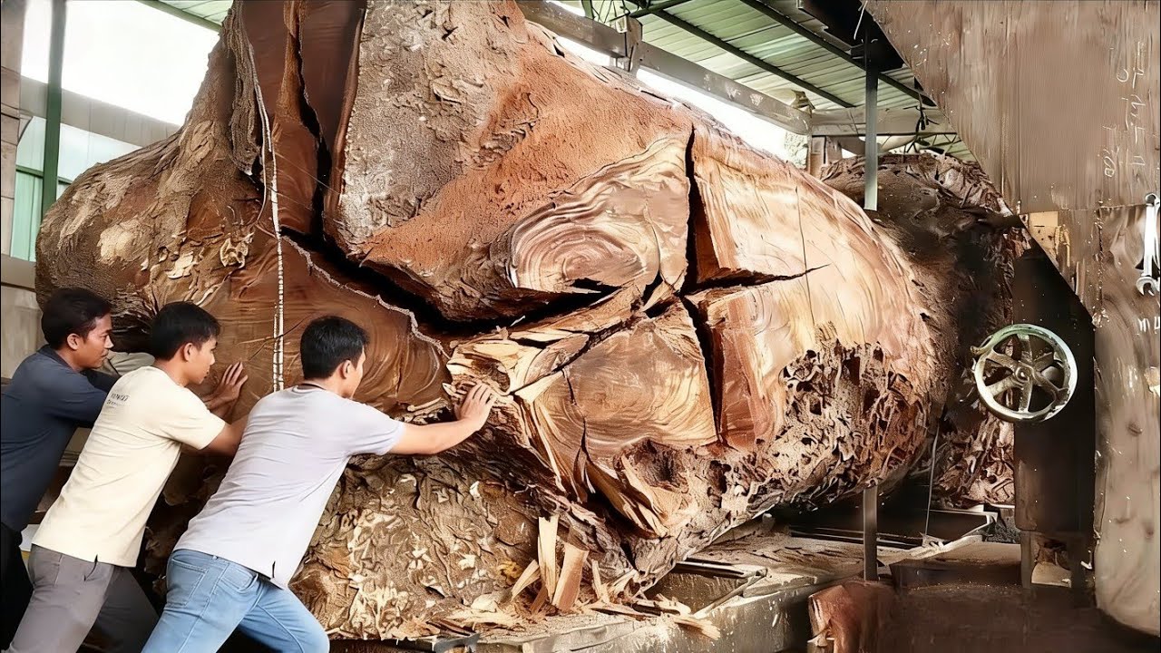 Behind the beauty of this giant wood lies a strength as hard as steel