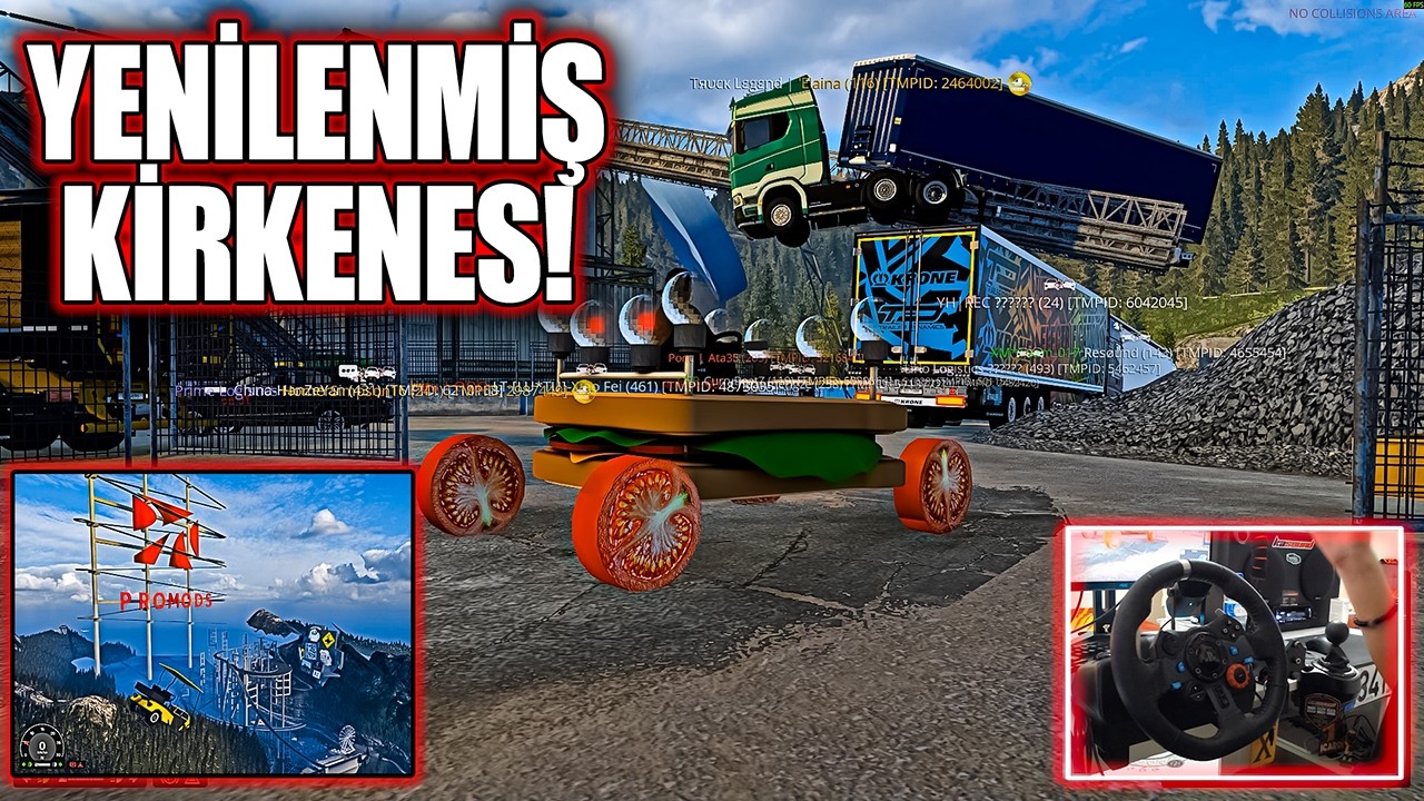 YENİLENMİŞ KİRKENES HERKESİ ŞAŞIRTTI !!! PROMODS ETS 2 MOD 1.58 [ Logitech G29 ]