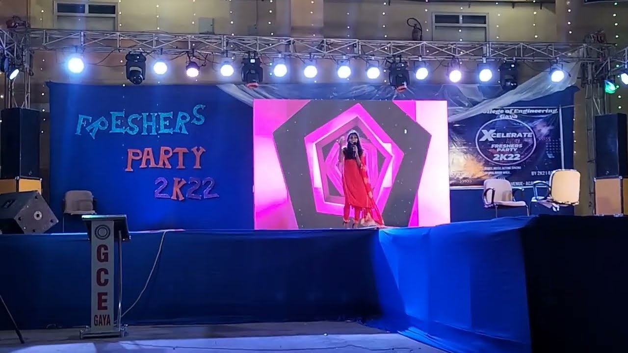 GCE GAYA / Xcelerate freshers party for batch 2K22 / fresher party / fresher dance