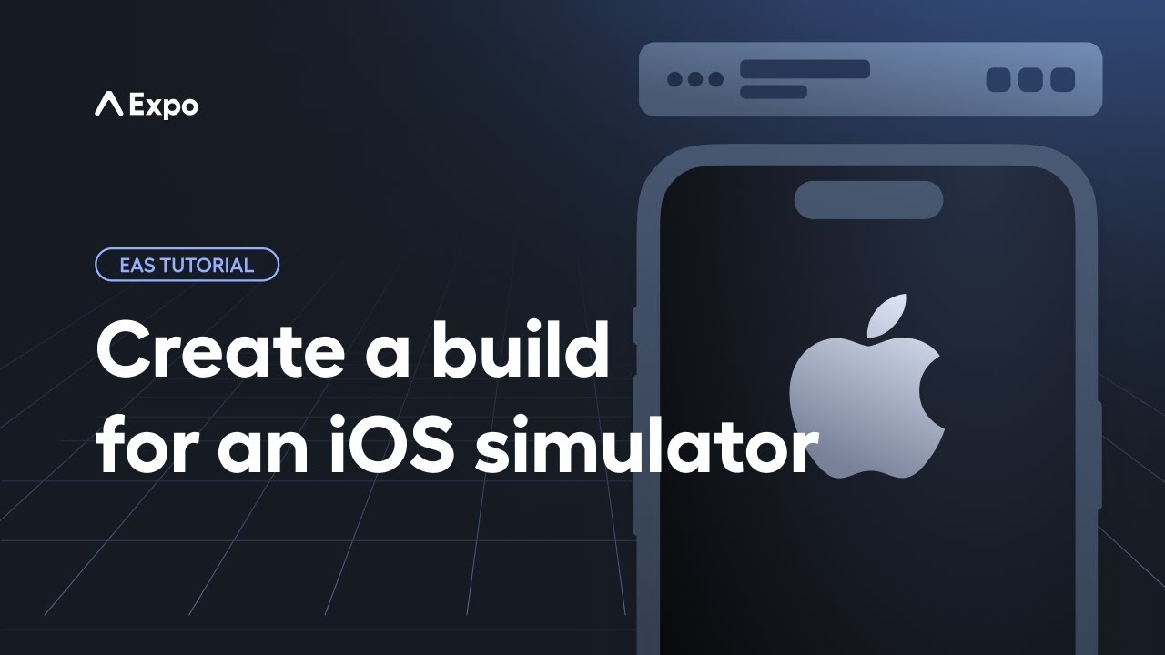 How to create and run a cloud build for iOS Simulator | EAS Tutorial