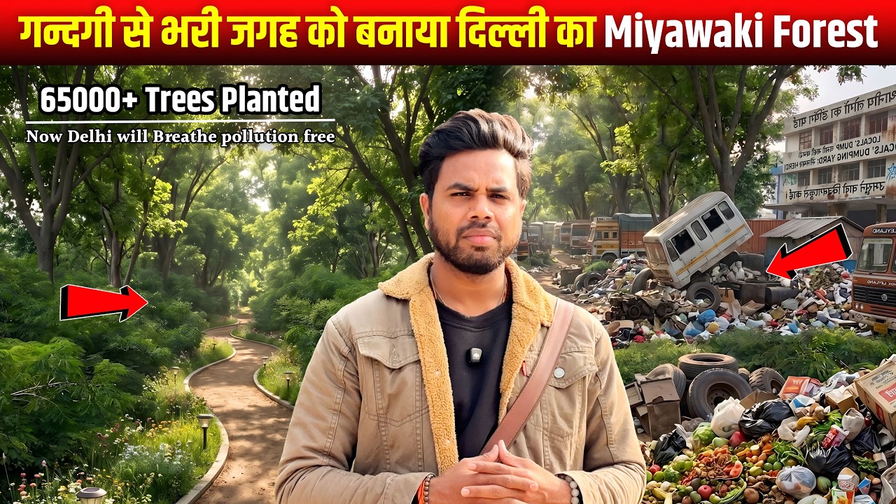 Delhi New Miyawaki Forest Latest Update | How This Urban Forest is Making Delhi Greener