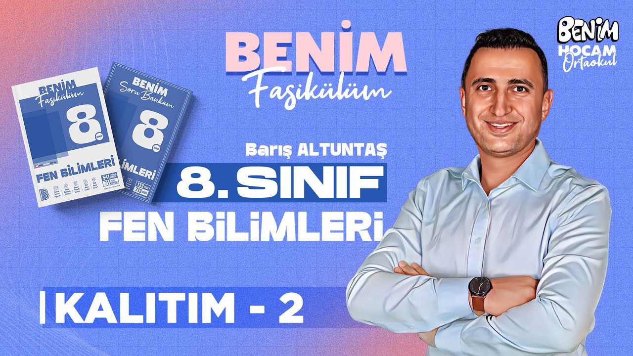 10) 8.Sınıf - Fen Bilimleri - Kalıtım 2 - Barış ALTUNTAŞ - 2026