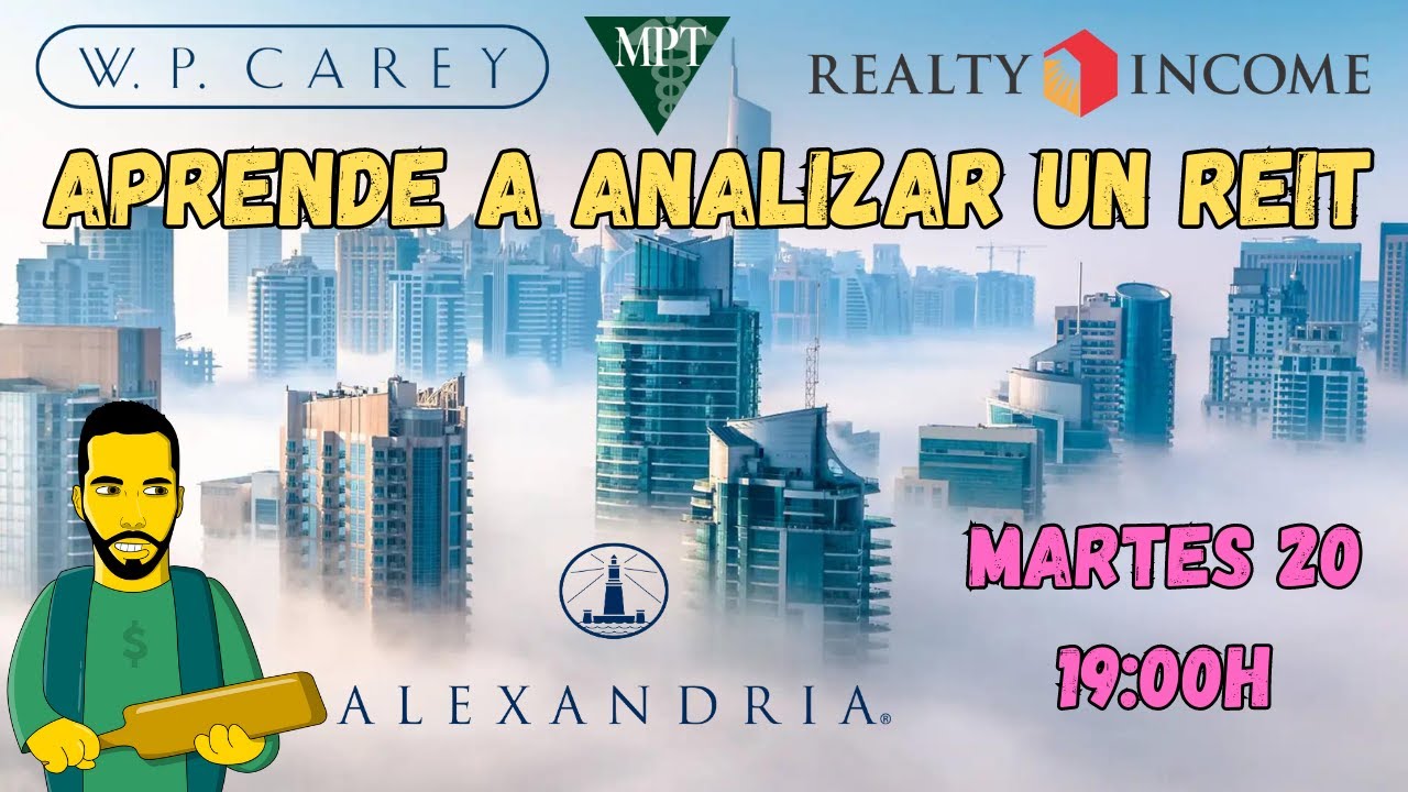 🔎APRENDE a ANALIZAR un REIT siguiendo estas REGLAS🏥🏭🏢 $O $ARE $WPC $MPW