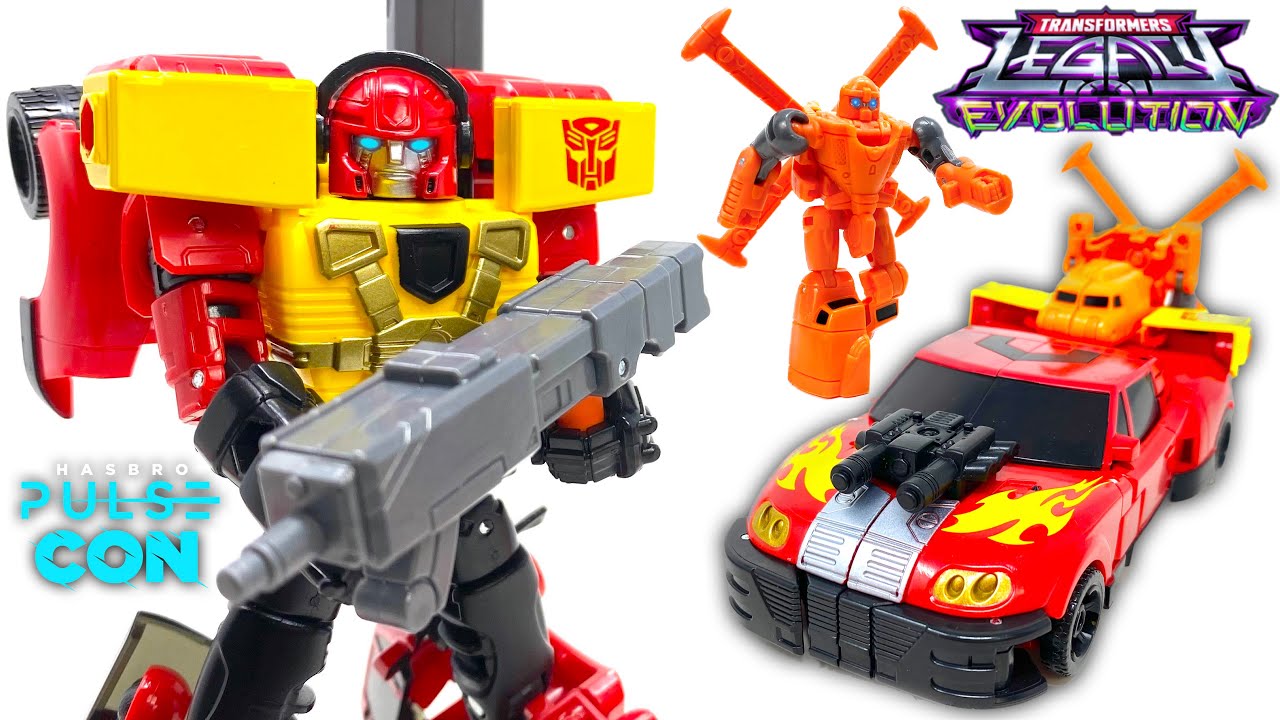 Обзор Transformers LEGACY Evolution ARMADA Universe POWERLINX HOT SHOT & MINICON JOLT PulseCon 2023