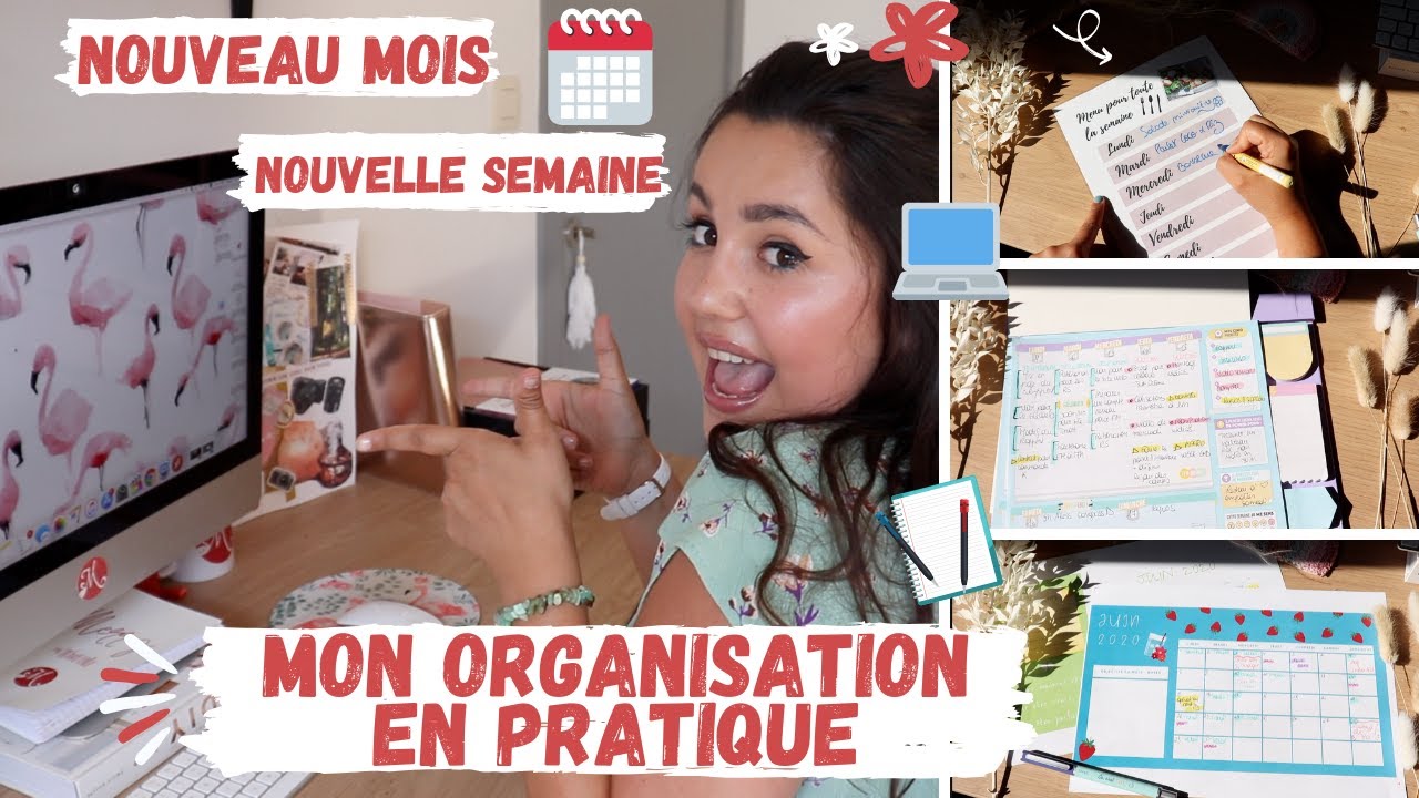 MON ORGANISATION QUOTIDIENNE EN PRATIQUE 📝 & EN DÉTAILS! 👩🏻‍💻 Merry