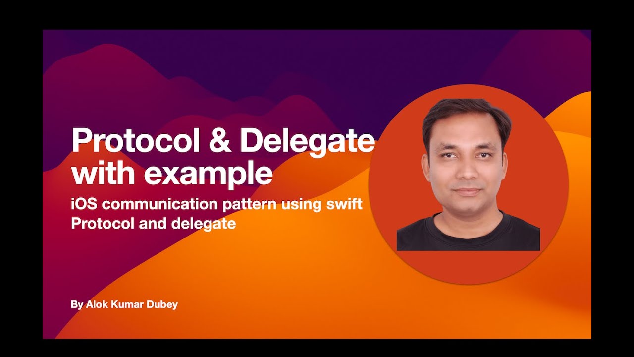 Swift - Protocol & Delegate with example