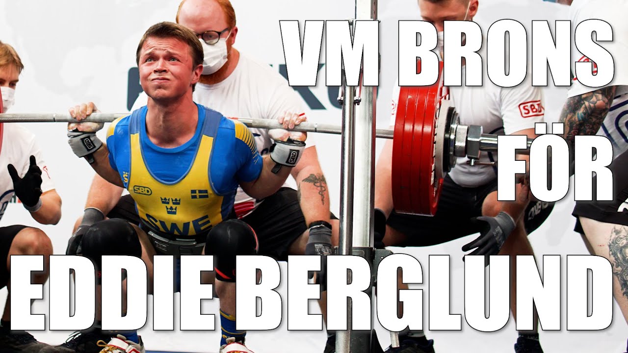 VM I STYRKELYFT | Eddie Berglund 660 kg @ 66 kg