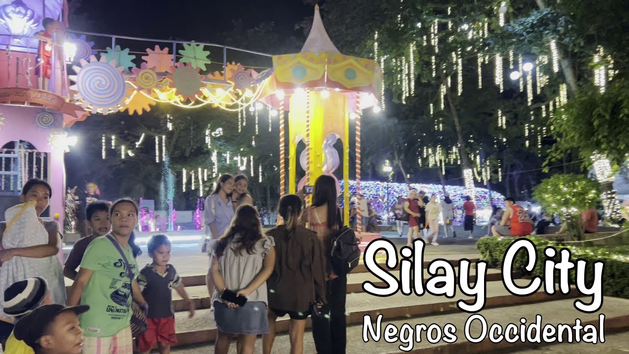 Ang Ganda ng Plaza ng Silay City - Christmas 2025 -Taga Bacolod