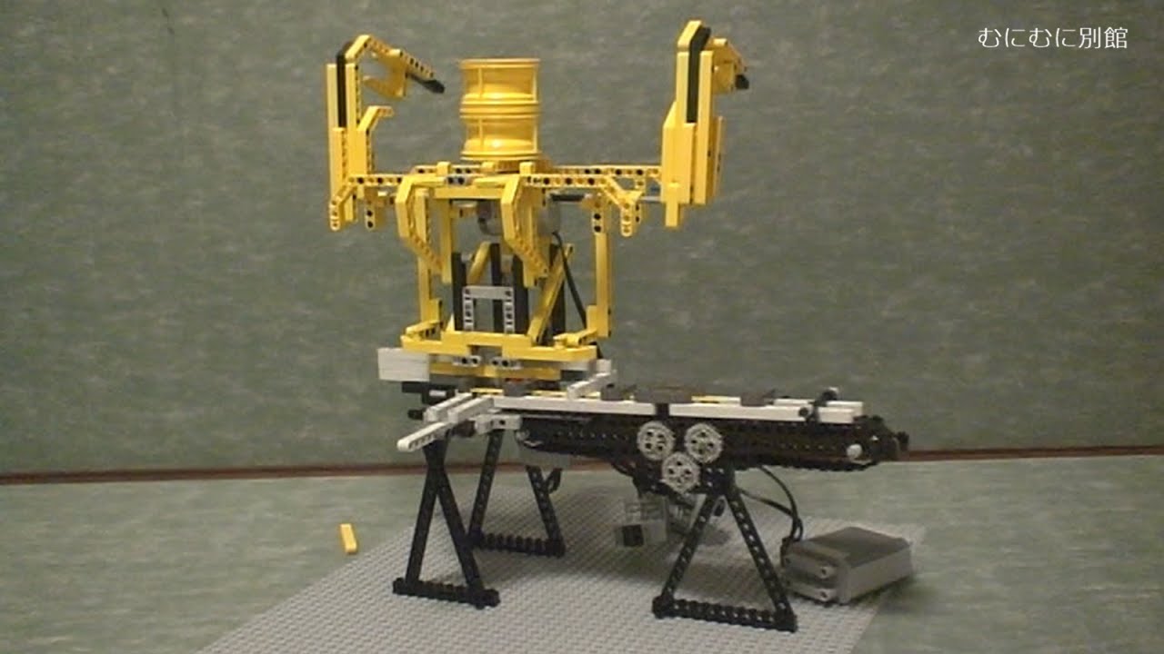 LEGOで連射するマシンを作った【むにむに】