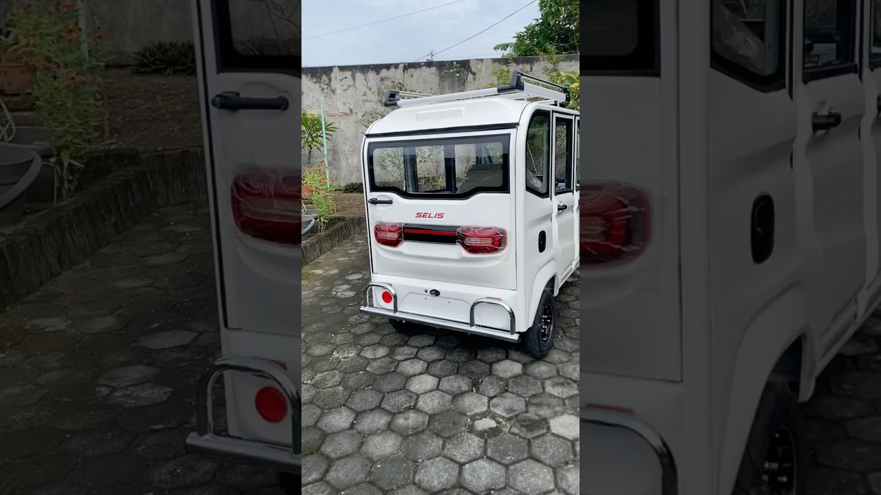 Motor Listrik Roda Tiga Selis Bromo terbaru dengan Baterai Lithium Sekali Cas 100km ✨