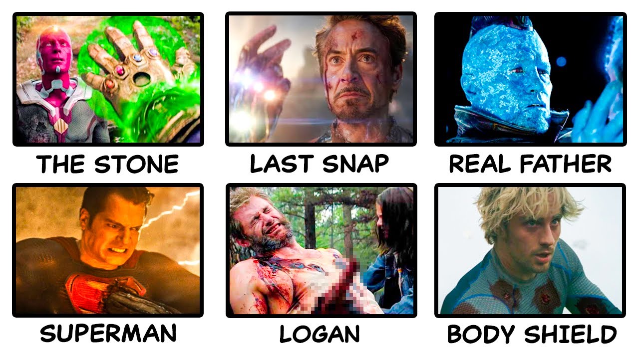 Top 10 SuperHero Sacrifices in Movies