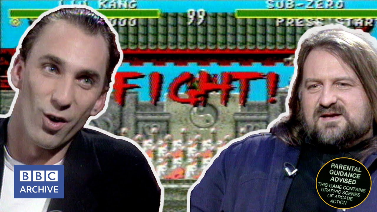 1993: Original MORTAL KOMBAT review with Will Self | The Late Show | Retro Gaming | BBC Archive