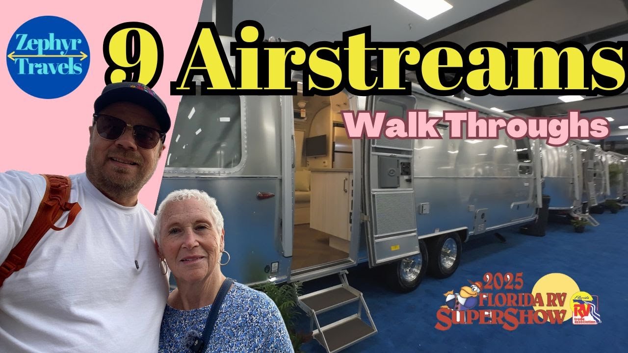 9 экскурсий по Airstreams и семье WanderLocal | Супершоу домов на колесах во Флориде 2025