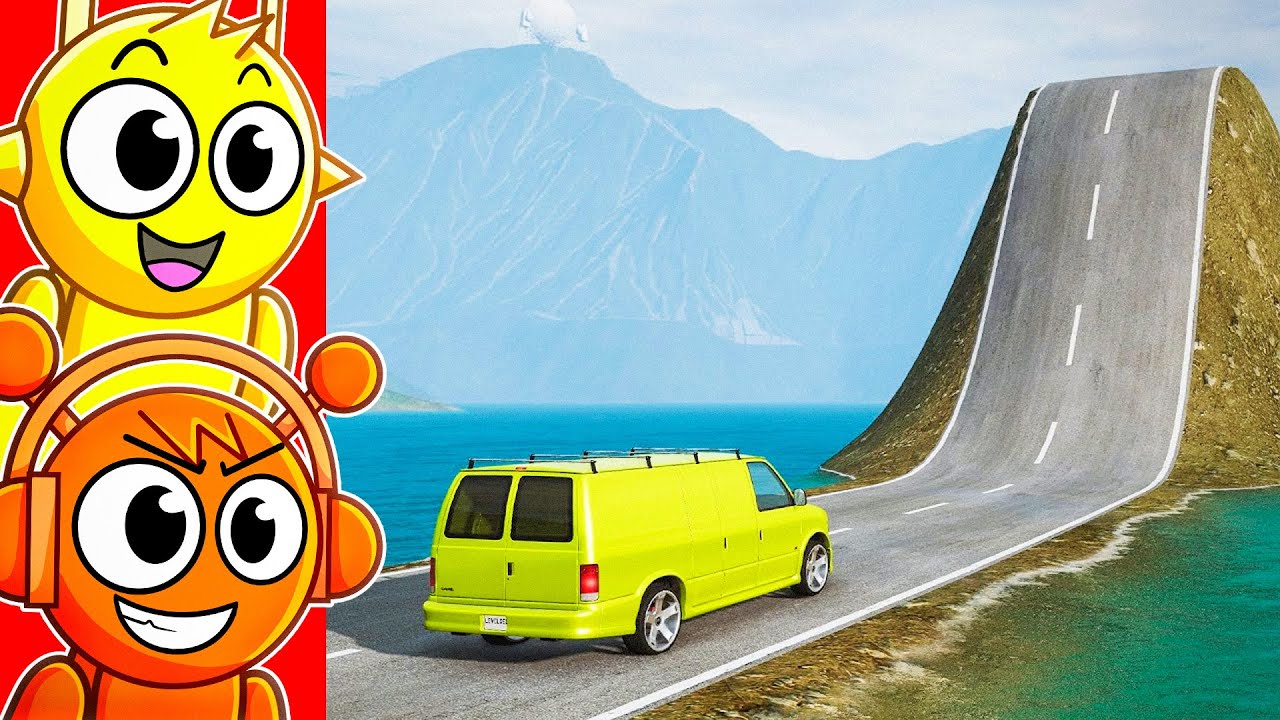 Reacting to CARS vs GIANT BULGE (Funny Animations)