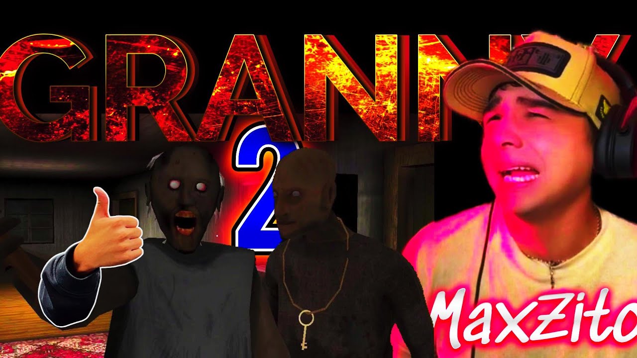 ESCAPÉ DE GRANNY EN HELICÓPTERO!??🚁 ||  Maxzito CORRE!