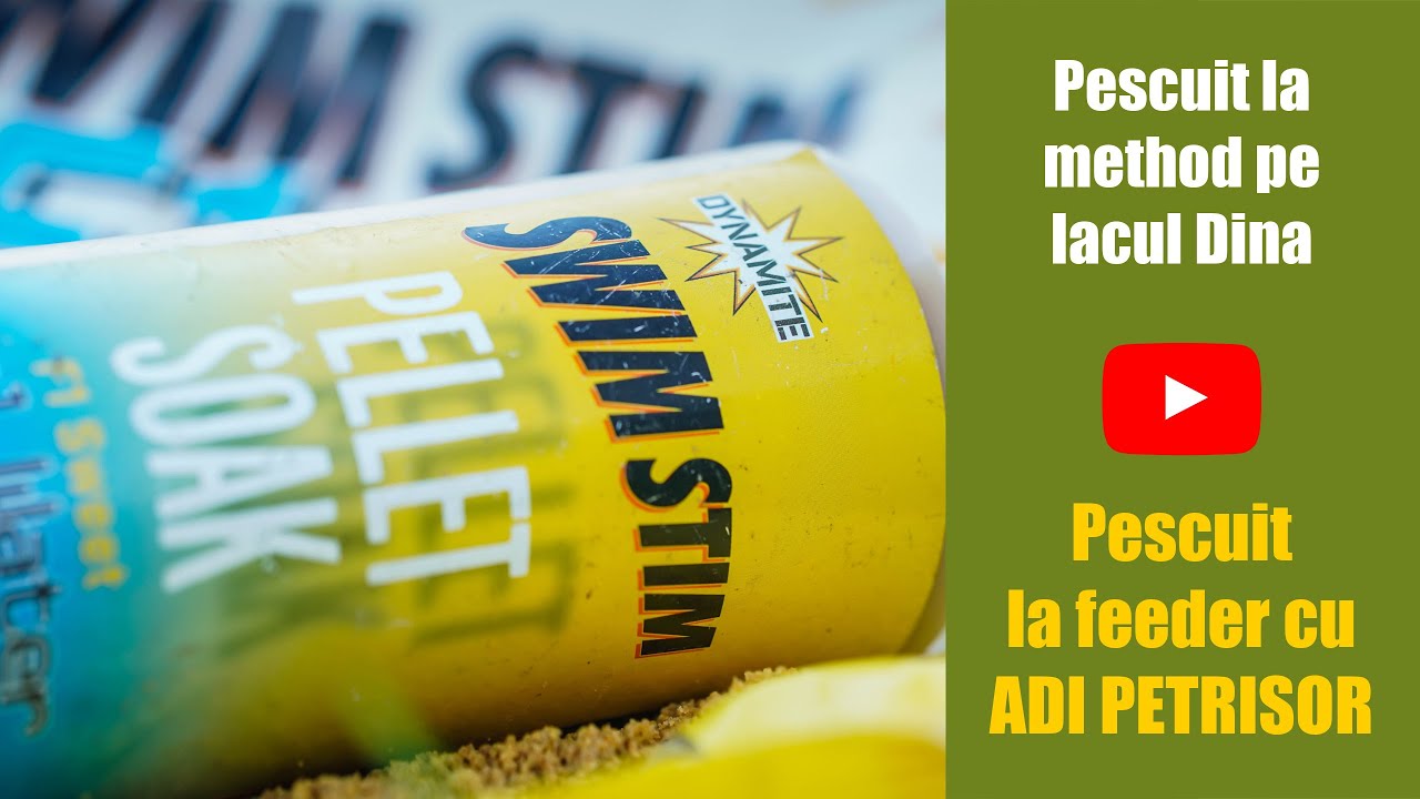 Pescuit la method pe lacul Dina